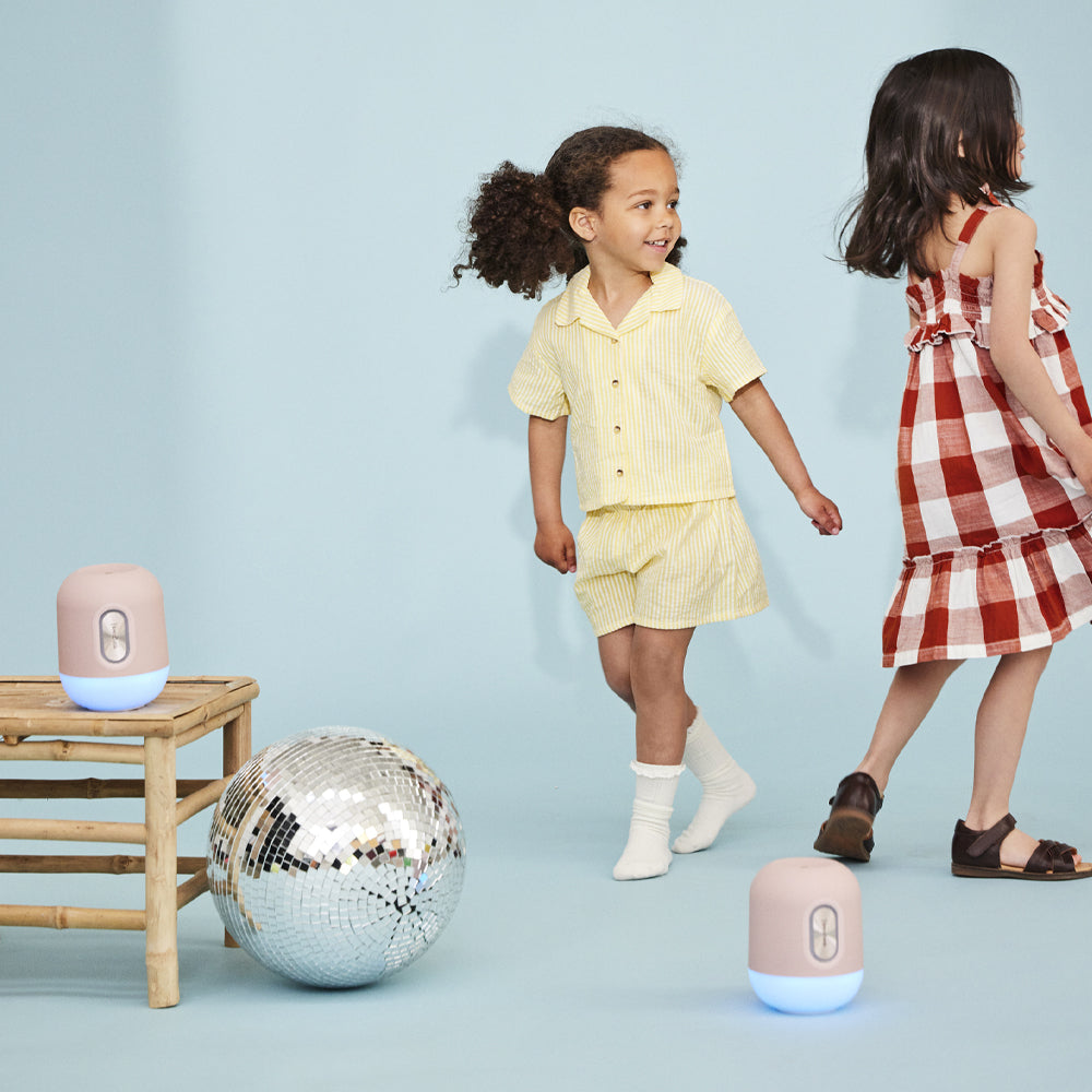 Kreafunk Kids Glowie Bluetooth Speaker W/ Light - Dusty Green
