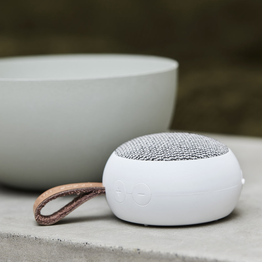 Kreafunk Ago 2 Fabric Bluetooth Speaker - White
