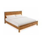 Queen Bed Frame with Natural Timber Look Finish