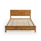 Queen Bed Frame with Natural Timber Look Finish