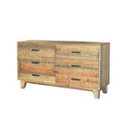 Dresser in Solid Acacia Mirror in Vintage Light Brown