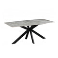 Dining Set Sintered Stone Table with PU Leather chairs