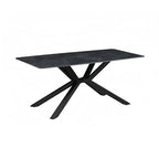Dining Set Sintered Stone Table with PU Leather chairs