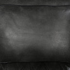 3-2 Seater Electric Air Leather Dark Grey Recliner Set
