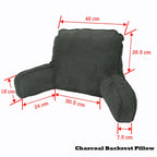 Easyrest Standard Backrest Pillow Charcoal