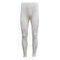 Mens Merino Wool Top Pants Thermal Leggings Long Johns Underwear Pajamas, Men's Long Johns - Beige, S