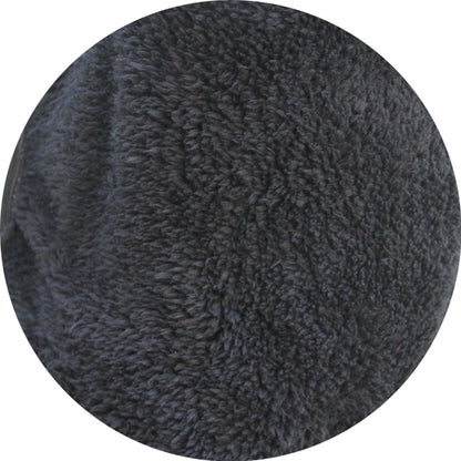 Men's Thick Zip Up Hooded Hoodie w Winter Sherpa Fur Jumper Coat Jacket Sweater, Black, L