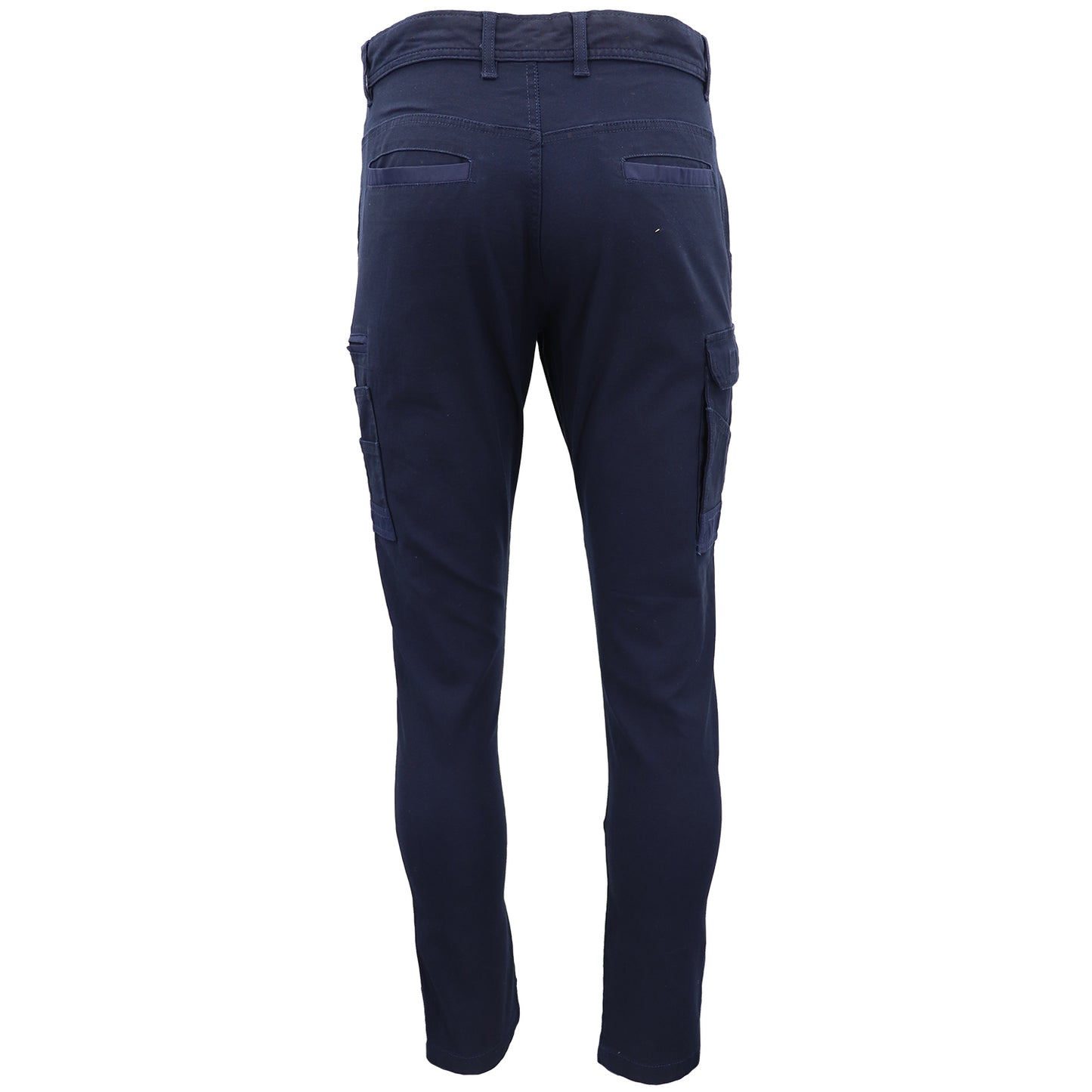 Men's Cotton Drill Cargo Work Pants UPF 50+ 13 Pockets Tradies Workwear Trousers, Khaki, 36