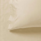 1000TC Ultra Soft Fitted Sheet & 2 Pillowcases Set - Double Size Bed - Beige