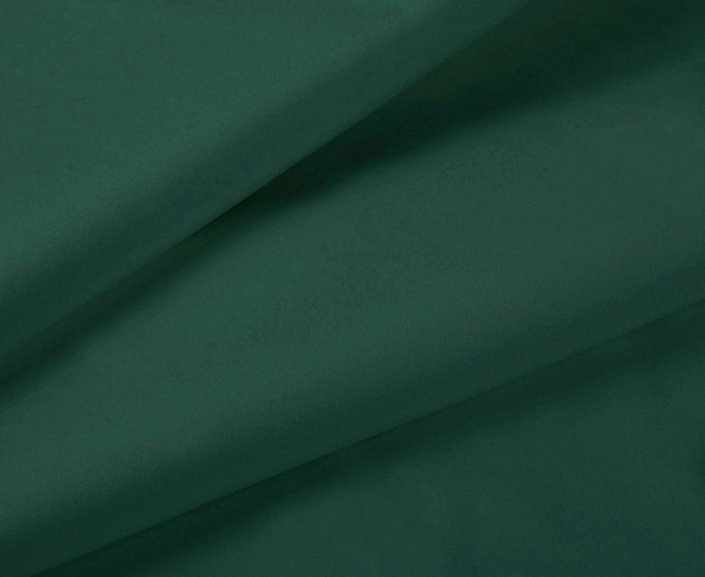 1000TC Ultra Soft Fitted Sheet & Pillowcase Set - King Single Size Bed - Dark Green