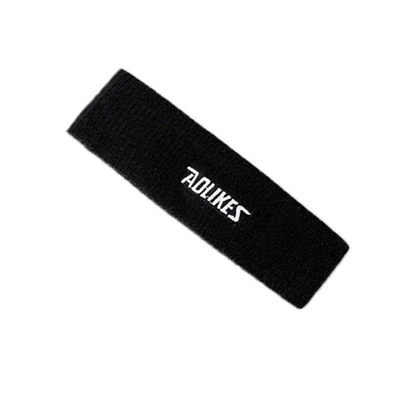 Aolikes Headbands Sweatband Cotton Hair Gym Yoga Stretch Sport Sweat Band - Grey