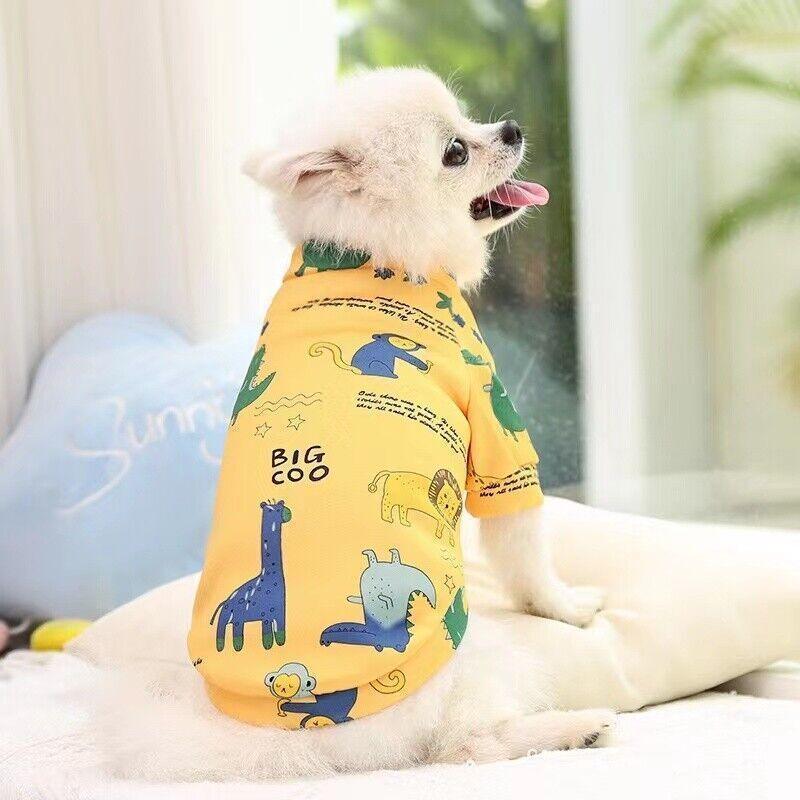 XS Cute Pet Dog Warm Jumper Sweater Clothes Cat Knitwear Knitted Coats Winter - Yellow Duck