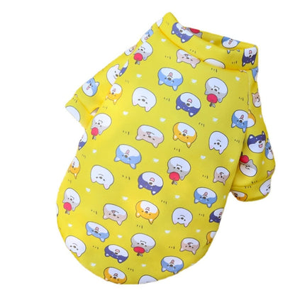M Size Cute Pet Dog Warm Jumper Sweater Clothes Cat Knitwear Knitted Coats Winter - Green Lion