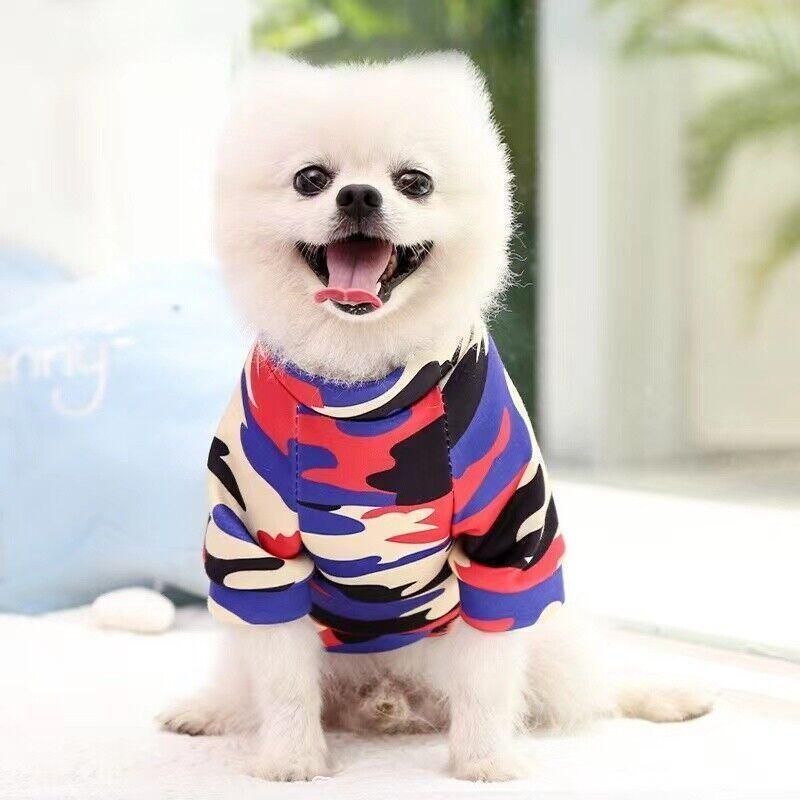 L Size Cute Pet Dog Warm Jumper Sweater Clothes Puppy Cat Knitwear Knitted Coats Winter - Pink Strawberry