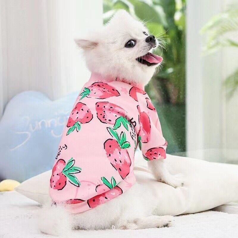 L Size Cute Pet Dog Warm Jumper Sweater Clothes Puppy Cat Knitwear Knitted Coats Winter - Yellow Giraffe