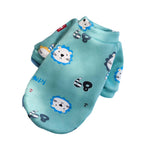 XL Size Cute Pet Dog Warm Jumper Sweater Clothes Cat Knitwear Knitted Coats Winter - Pink Lion