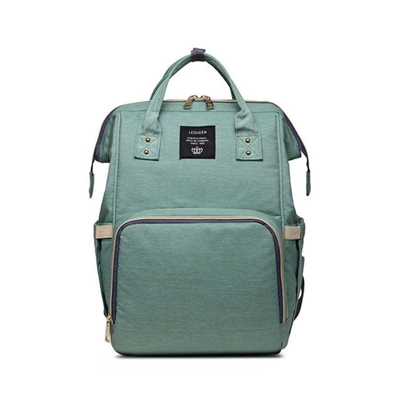 Luxury Multifunctional Diaper Nappy Backpack Maternity Mummy Changing Bag - Dark Gray