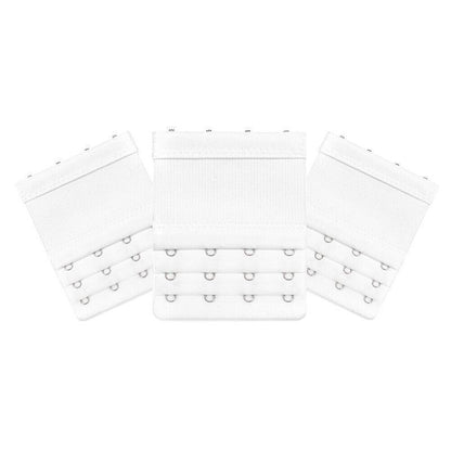 4 Hooks Underwear Extension Bra Buckle Bra Extender Hook Brassiere Strap - Beige