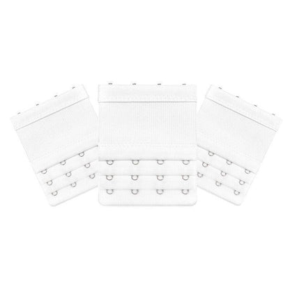 3 Hooks Underwear Extension Bra Buckle Bra Extender Hook Brassiere Strap - Black