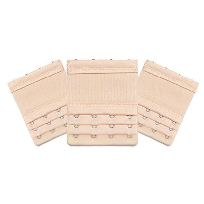 4 Hooks Underwear Extension Bra Buckle Bra Extender Hook Brassiere Strap - Black