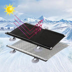 Silver Roller Blinds Suction Cup Sunshade Blackout Curtains Car Home Window Curtains - 40 X 60 CM