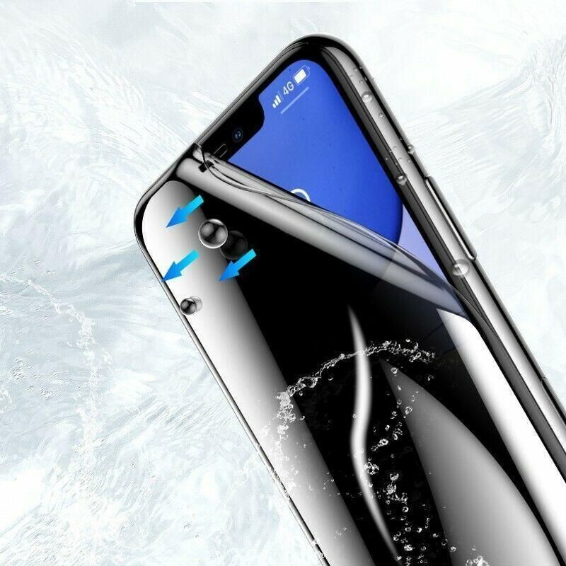 Clear Film iPhone 13 12 11 Pro Xs Max Plus Hydrogel Film Screen Protector - For iPhone 11