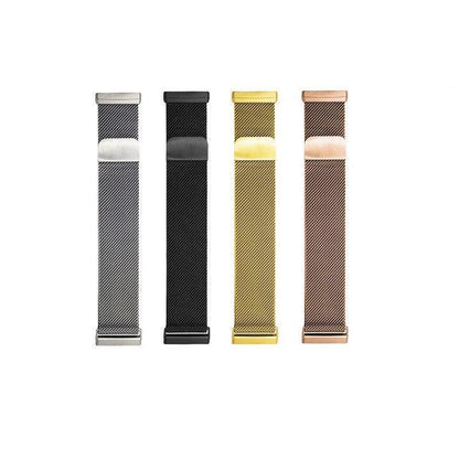 For Fitbit Versa 2 Lite Watch Band Strap Sports Metal Wristband Replacement Large - Gold Versa/Versa 2/Lite