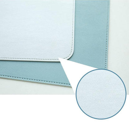 60*30Cm Leather Mouse Pad Gaming Waterproof Mousepad Desk Mat Anti-Slip Rubber - Grey