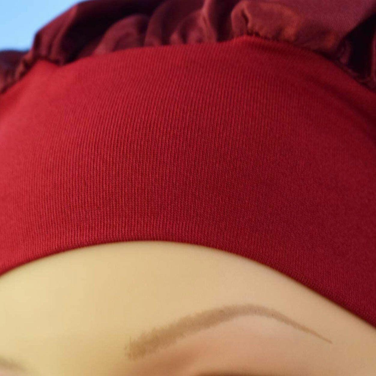 Sleeping Bonnet Hair Wrap Silk Satin Cap Women Elastic Night Soft Hat Headwear - Purple