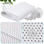 Bathroom Mat Non Slip Floor Mat Soft Fluffy Surface Machine Washable Home Bath