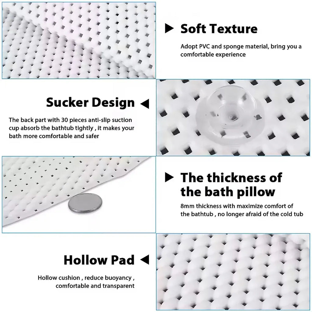Bathroom Mat Non Slip Floor Mat Soft Fluffy Surface Machine Washable Home Bath