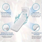 Bathroom Mat Non Slip Floor Mat Soft Fluffy Surface Machine Washable Home Bath