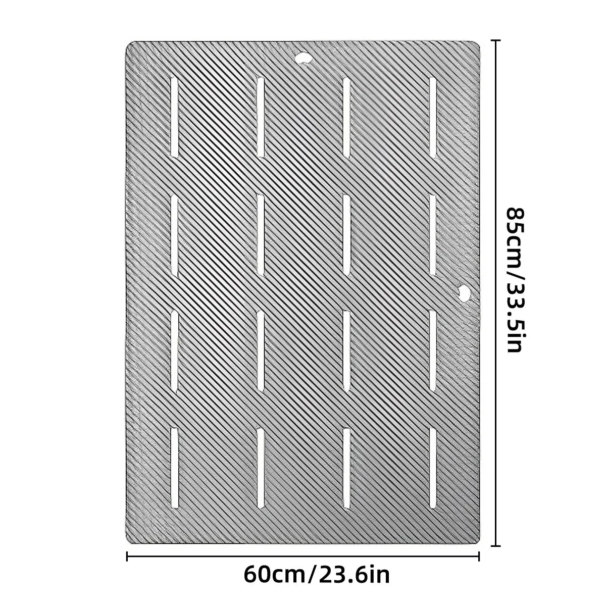 Bathroom Floor Mat Non Slip Shower Rug Soft Quick Dry Household Bath Carpet Mat - Blue
