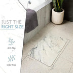 Diatom Mud Water Absorbing Mat Anti Slip Bathroom Floor Mat Absorbent Foot Rug