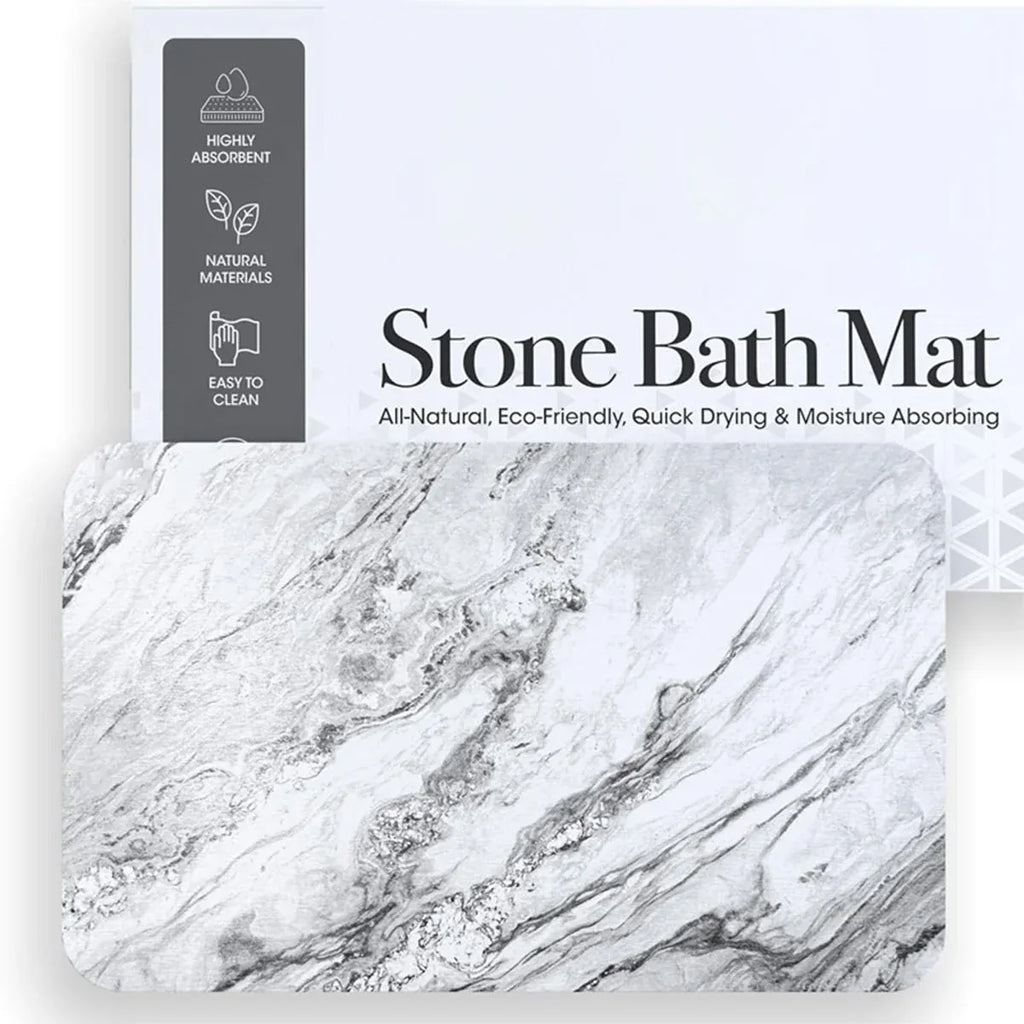 Diatom Mud Water Absorbing Mat Anti Slip Bathroom Floor Mat Absorbent Foot Rug