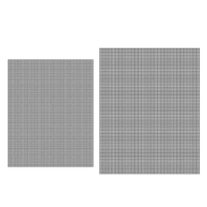 3/6/10PCS Non-Stick BBQ Grill Mat Mesh Liner Cooking Barbecue Sheet Baking Pad - 40X30cm-10PCS