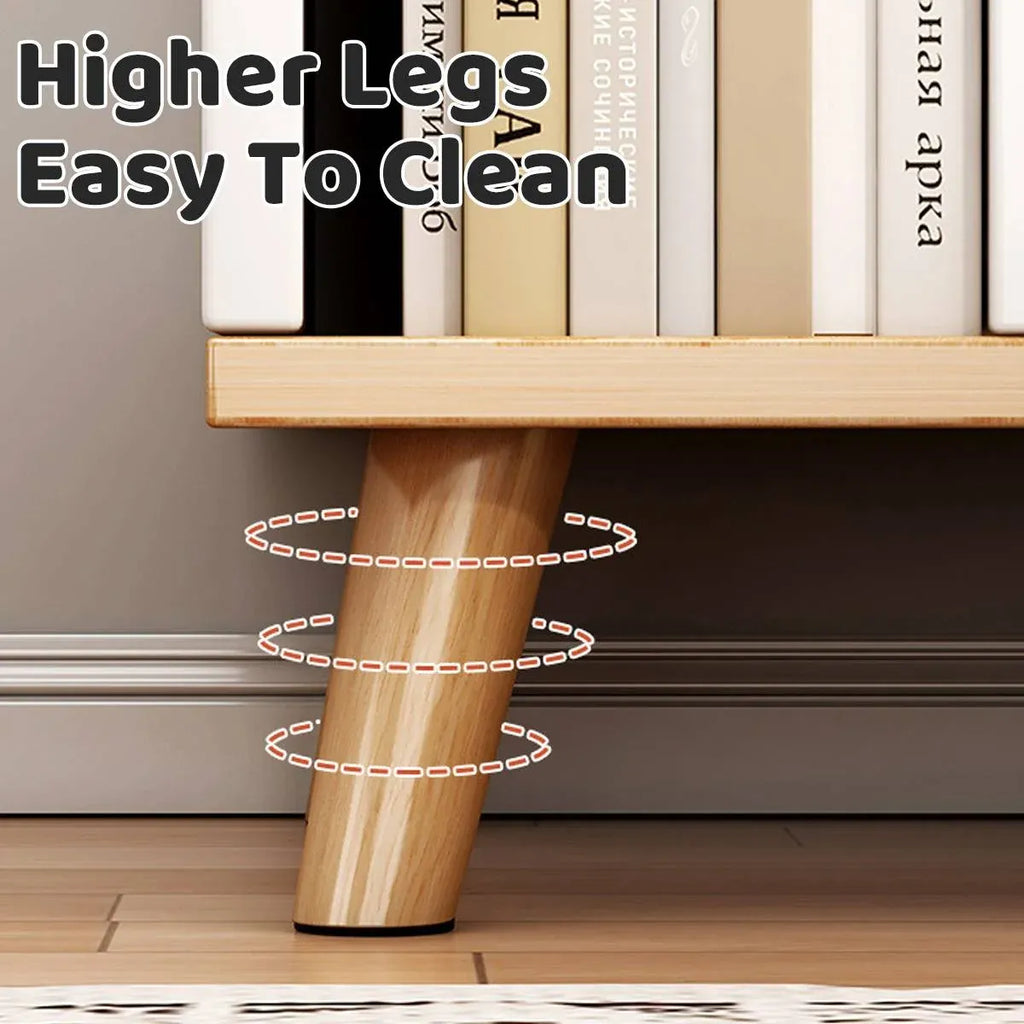 Modern Minimalist Bedside Table Bedroom Nightstand with Storage Drawer Shelf