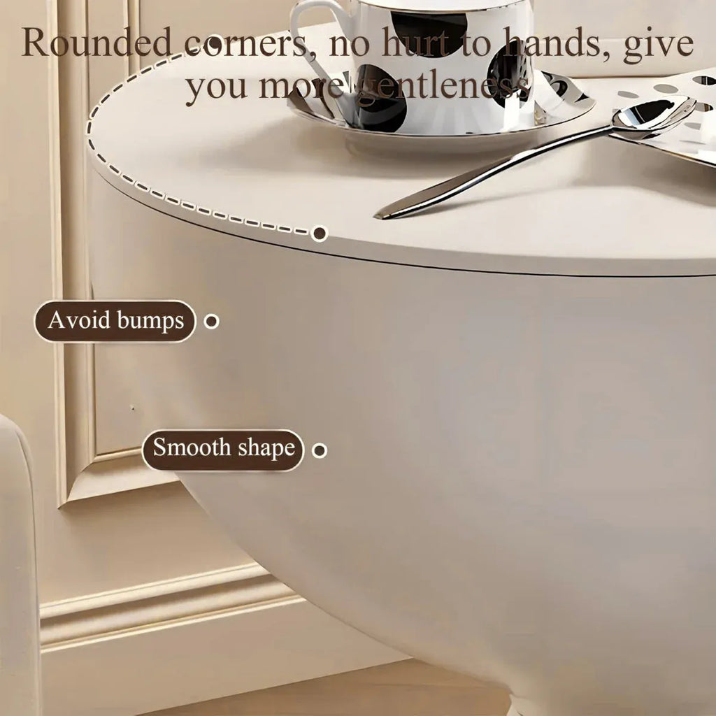 Plastic Bedside Table Sofa End Table Storage Rack Movable Coffee Table Mini Bear