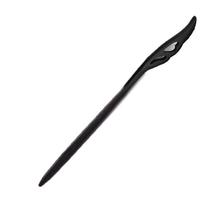 Retro Wooden Carved Hair Sticks Women Hairpin Barrette Chopsticks Accessories - H
