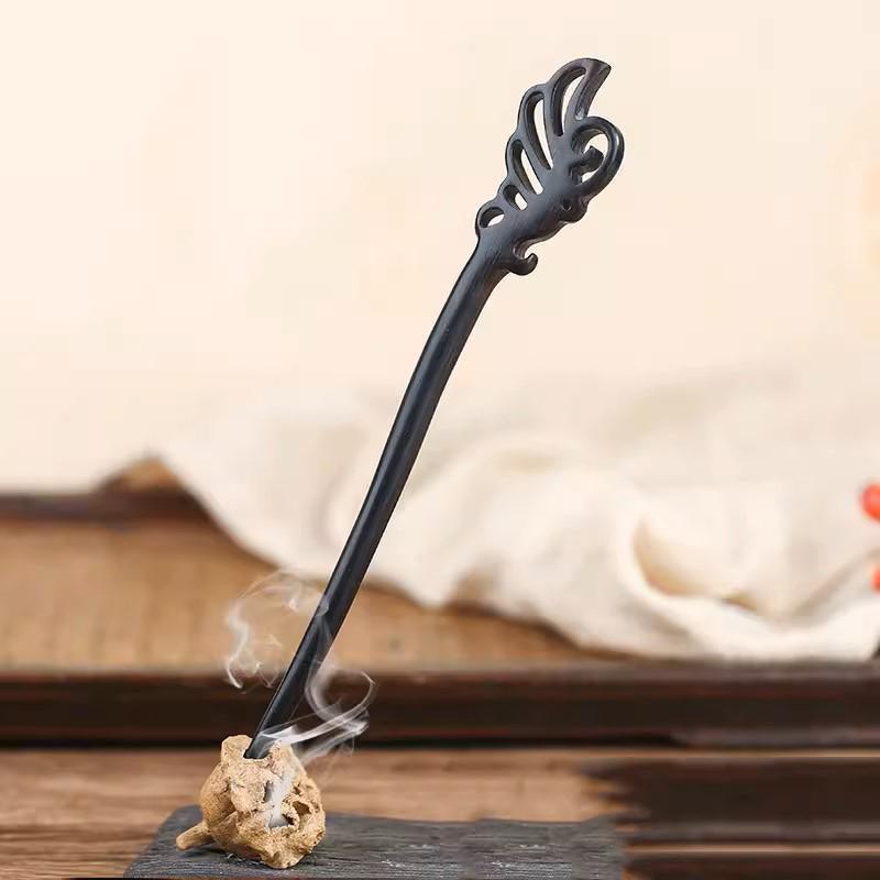 Retro Wooden Carved Hair Sticks Women Hairpin Barrette Chopsticks Accessories - I