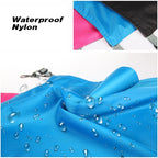 Waterproof Cat Hammock Hanging Bed Double Layer Dual Side Sleep Cage Swing Chair - Pink