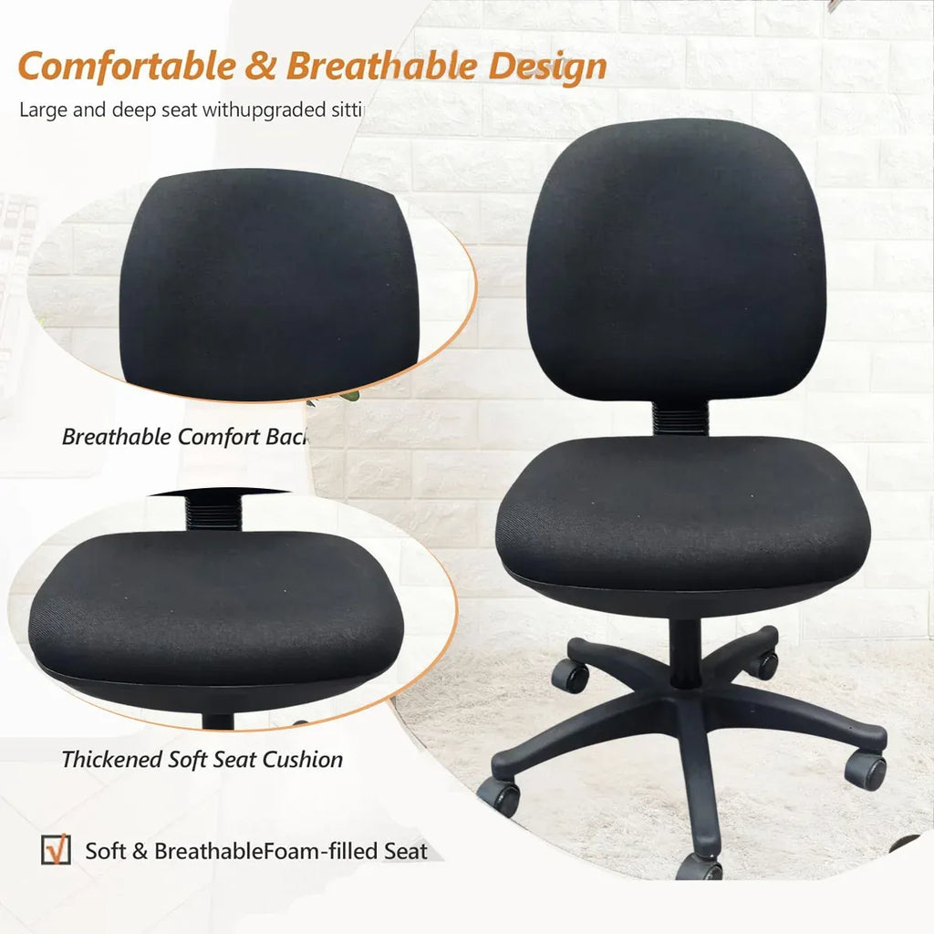 Adjustable Height Ergonomic Office Computer Chair High Back