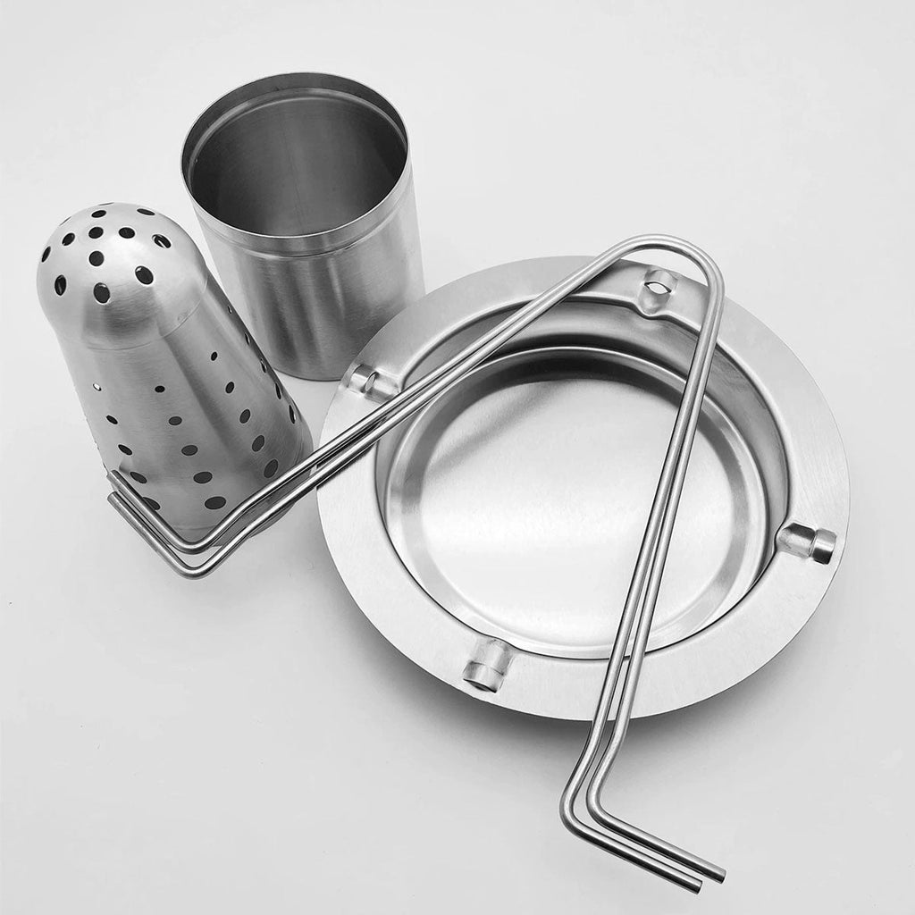 Stainless Steel Chicken Grill Outdoor BBQ Roaster Rack Portable Multi Functional