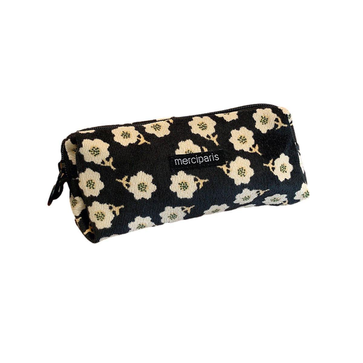 Large Capacity Pencil Case Organiser Bag Stationery Holder School Travel Pouch - Baby Bear