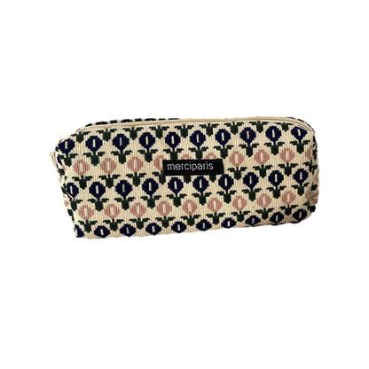 Large Capacity Pencil Case Organiser Bag Stationery Holder School Travel Pouch - Baby Bear
