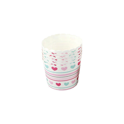 500pcs Colorful Cupcake Muffin Baking Cups Greaseproof Nonstick Paper Liners - Cupcake-500pcs-DJMCB