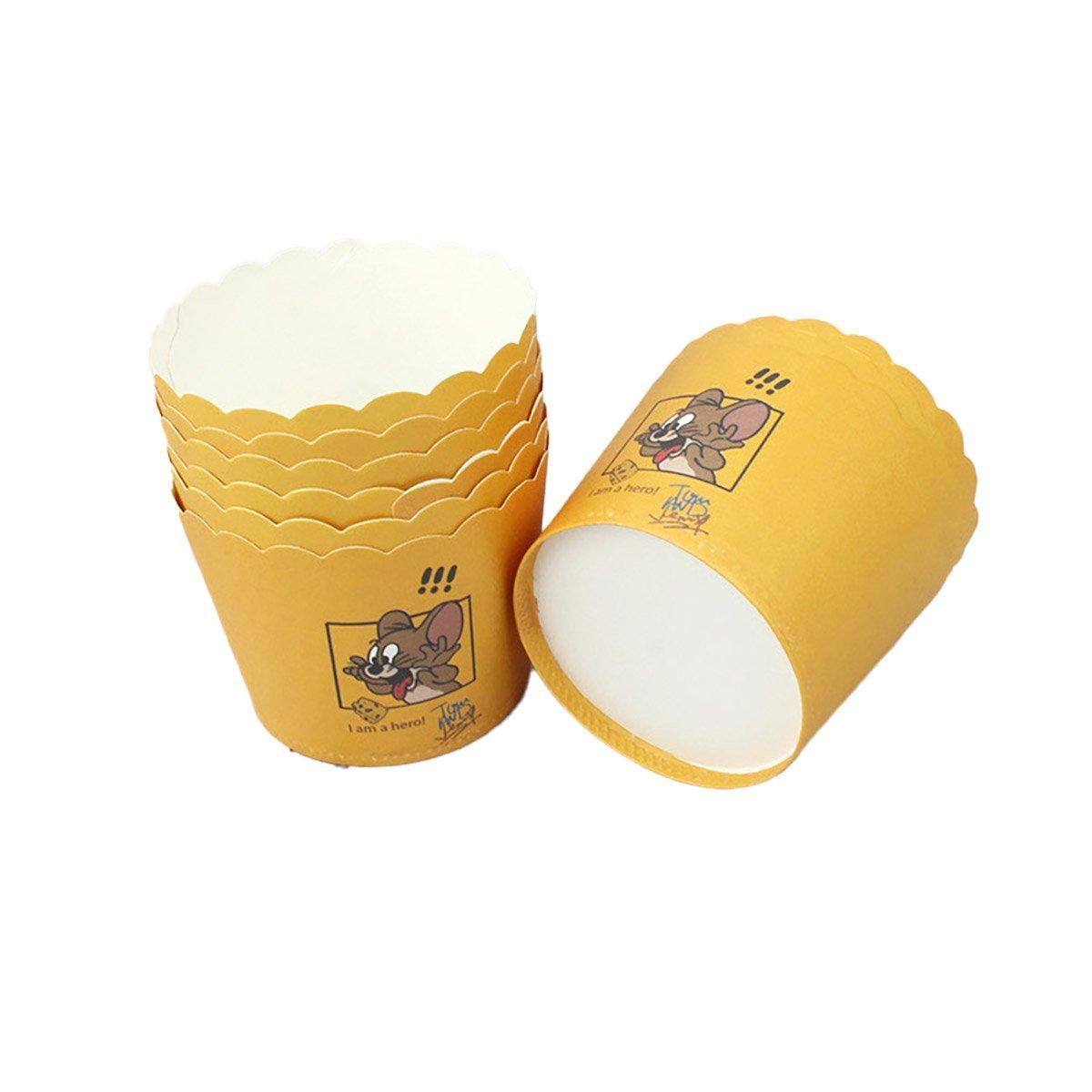 500pcs Colorful Cupcake Muffin Baking Cups Greaseproof Nonstick Paper Liners - Cupcake-500pcs-DJMCB