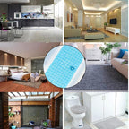 Non Slip Shower Mat for Bathtub Floor with Suction Cups 100x40cm - Clear