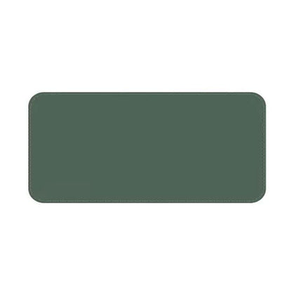 60*30Cm Leather Mouse Pad Gaming Waterproof Mousepad Desk Mat Anti-Slip Rubber - Dark Green