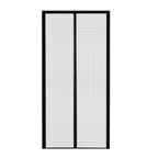 Self-Sealing Door Curtain Insect Proof Durable Mesh Screen for Home Kitchen Use - Black